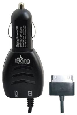 

Автомобильное зарядное устройство+универсальный DATA кабель iBANG, Skypower 1003