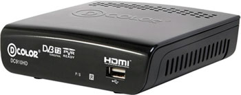 

Цифровой телевизионный ресивер D-Color, DC 910 HD