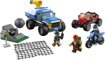 

Конструктор Lego, City Police: Погоня по грунтовой дороге 60172