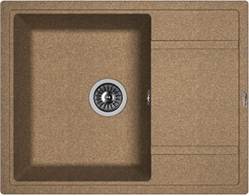 

Кухонная мойка Florentina Липси-650 650х510 коричневый FG