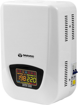 Стабилизатор напряжения Daewoo Power Products DW-TM 12 kVA стабилизатор напряжения daewoo power products dw tm 12 kva