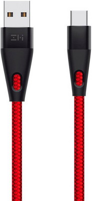 Фото - Кабель Zmi USB/Type-C 200 см (AL786) красный кабель zmi usb type c 150 см г образный al755 черный