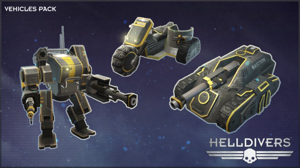 Игра адские десантники. Helldivers 1. Helldivers vehicles Pack. Helldivers танк. Helldivers персонажи.