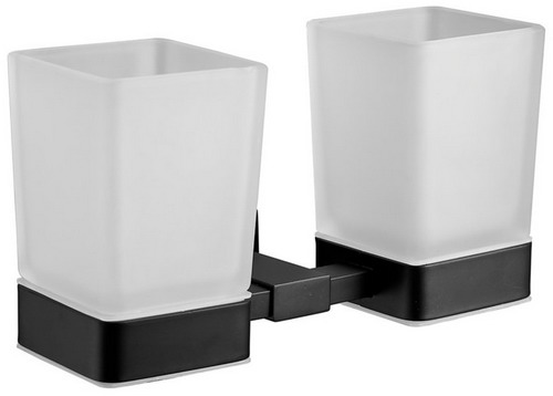 

Стакан с держателем Belz двойной B903/черный (B90308)