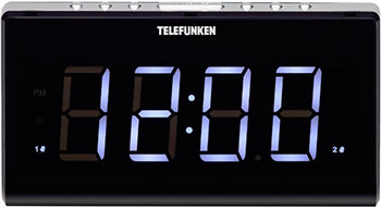 

Радиочасы Telefunken, TF-1525 (черный с белым)