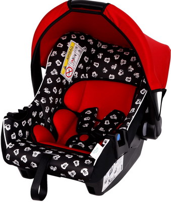 

Автокресло Siger, серия Disney baby Эгида гр.0плюс Люкс Микки Маус мим красный KRES2656