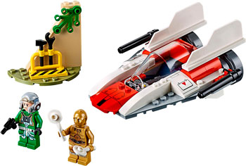 

Конструктор Lego, Звёздный истребитель типа А (4 ) 75247