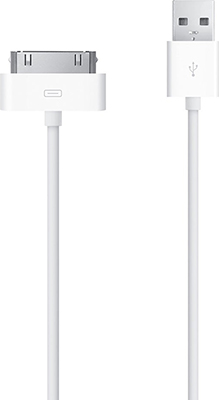 

Кабель Belkin, USB папа/30-pin Lightning папа 2м белый (F8J041cw2M-WHT)