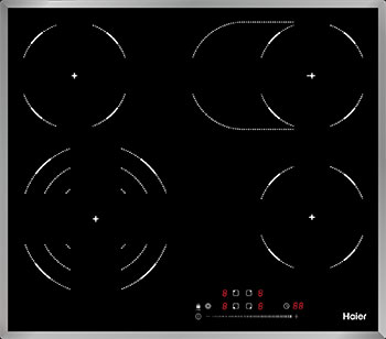 

Электрическая варочная панель Haier HHY-C64TOFB черный