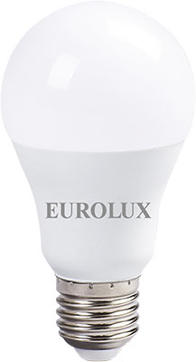 

Лампа Eurolux, LL-E-A60-13W-230-4K-E27 (груша 13Вт нейтр. Е27) белый (10 шт)