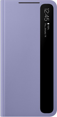 

Чеxол (флип-кейс) Samsung Galaxy S21 Smart Clear View Cover фиолетовый (Violet) (EF-ZG991CVEGRU)