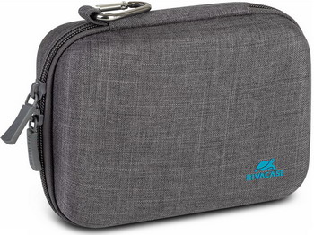 

Чехол для экшн видео камер и аксессуаров Rivacase 7511 Action camera Canvas Case grey