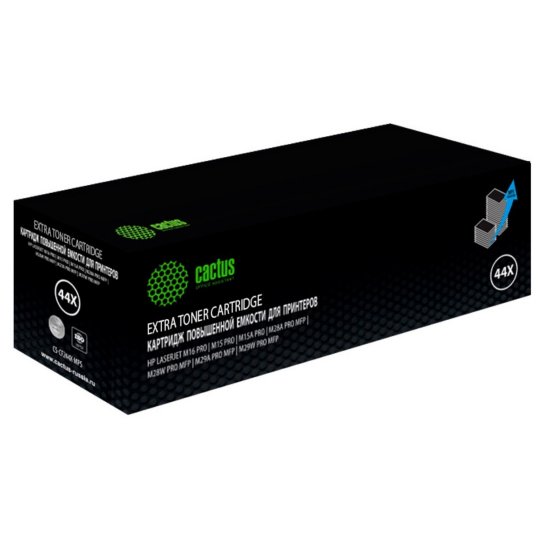

Картридж лазерный Cactus CS-CF244X-MPS CF244XX черный (3000стр.) для HP LJ M15 Pro/ M16 Pro/M28w Pro MFP
