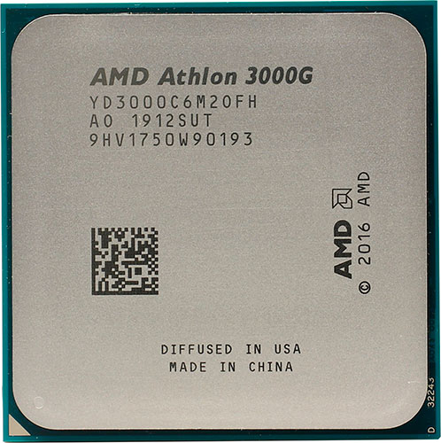 Процессор amd athlon 3000g oem