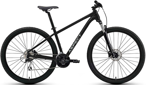 фото Горный велосипед aspect mtb nickel, 26, 16, light black (a24nik2616.blk)