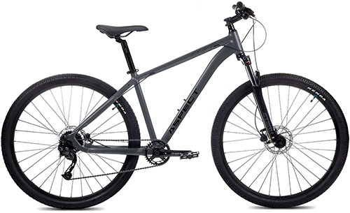 фото Горный велосипед aspect mtb, ideal hd, 27.5, 20, charcoal (a24idealhd2720.ser)