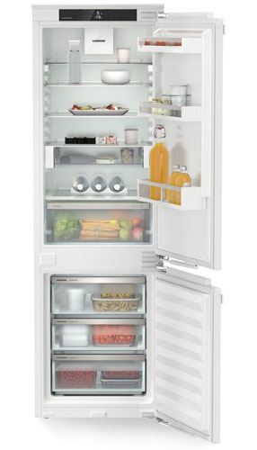 фото Встраиваемый двухкамерный холодильник liebherr icc 5123-22 001 белый