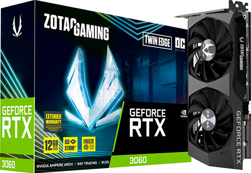 фото Видеокарта zotac geforce rtx 3060 twin edge oc 12gb (zt-a30600h-10m)