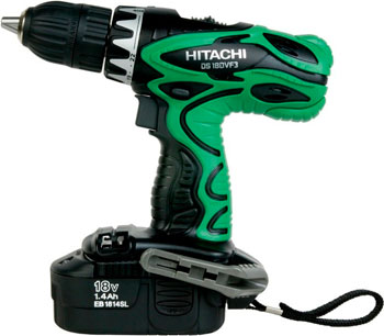 

Дрель-шуруповерт Hitachi, DS 18 DVF3