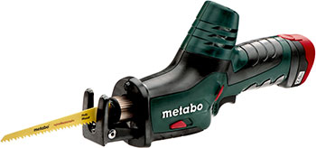 

Сабельная пила, аллигатор Metabo, Powermaxx ASE 10 8 108 В 2x 20Ач кейс602264500