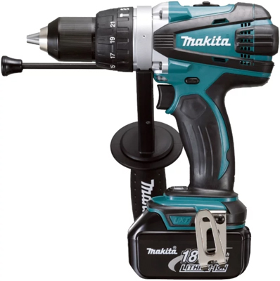 

Дрель ударная Makita, DHP 458 RFE