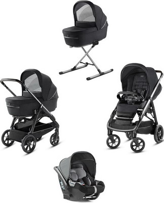 

Коляска Inglesina, Aptica System Quattro 4 в 1 на шасси Aptica Black Coffee (AA 70 K0MYB AE 70 K 0001)