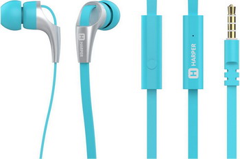 

Вставные наушники Harper, HV-404 blue