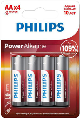 Батарейки  Philips