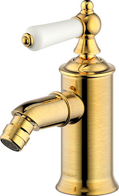 Изображение товара Смеситель для биде Bravat Art F375109U бронза с керамическим картриджем