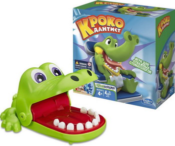 

Настольная игра Hasbro, Крокодильчик Дантист В0408