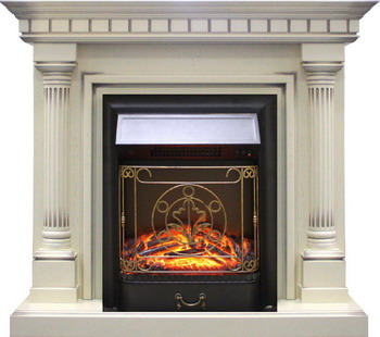 Каминокомплект Royal Flame Dallas с очагом Majestic BL сл.кость каминокомплект royal flame dallas с очагом majestic bl тем дуб