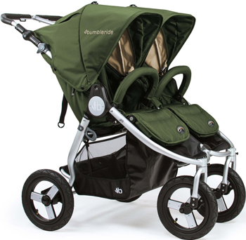 Коляска Bumbleride Indie Twin Camp Green IT-975 CG фото