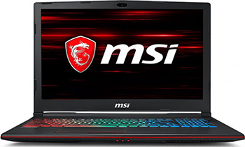 

Ноутбук MSI, GP63 Leopard 8RE-844XRU i7 (9S7-16P522-844) чёрный