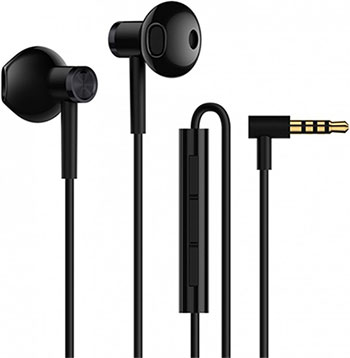 

Вставные наушники Xiaomi, Mi Dual Driver Earphones (jack) (Black) (ZBW4407TY)
