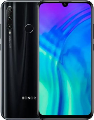 Смартфон Honor 20 Lite черный фото