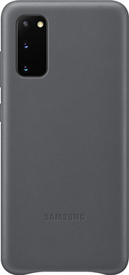 

Чехол (клип-кейс) Samsung, S20 (G980) LeatherCover gray EF-VG980LJEGRU