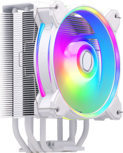 фото Кулер для процессора cooler master hyper 212 halo white lga1700 rr-s4ww-20pa-r1