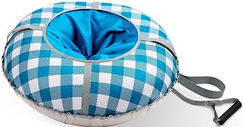 

Тюбинг Ника принтованный (ТБК-П80) капри в клетку, Голубой с рисунком