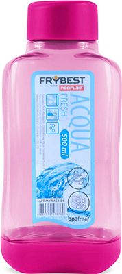 

Бутылка Frybest, AC3-02 Fresh 500 ml Розовая