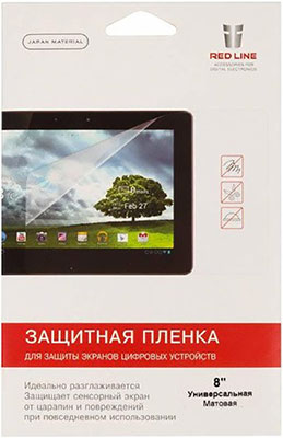 

Защитная плёнка Red Line 8 дюймов универсальная матовая