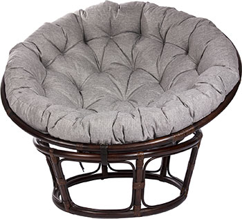 

Кресло RattanDesign, PAPASUN CHAIR с подушкой MI-003 цвет Орех