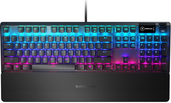 Гибридная механическая игровая клавиатура SteelSeries Apex 5 черный