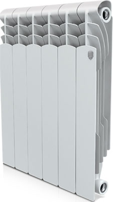 Водяной радиатор отопления Royal Thermo Revolution Bimetall 500 – 6 секц.