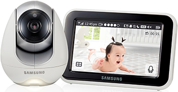 

Видеоняня Samsung, SEW-3053 WP белая