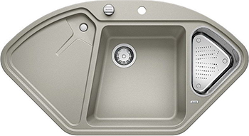 

Кухонная мойка Blanco, 523659 DELTA II SILGRANIT жемчужный с кл.-авт. InFino