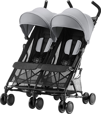 

Коляска Britax Roemer, Holiday Double Steel Grey 2000029303