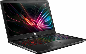 

Ноутбук ASUS, GL 703 GE-GC 101 i7-8750 H (90 NR 00 D2-M 04360) Black Metal