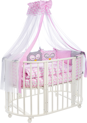 

Комплект постельного белья Sweet Baby, 424 475 Civetta Rosa (Розовый) 10 пр