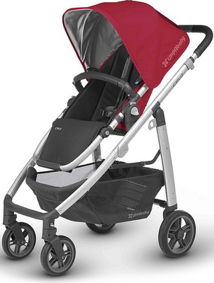 

Коляска UPPAbaby, Cruz 2018 Denny (True Red) красная 0418-CRZ-EU-DNY