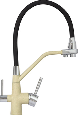 

Кухонный смеситель Zigmund & Shtain 2200 МОЛОД.ШАМП, Молодое шампанское